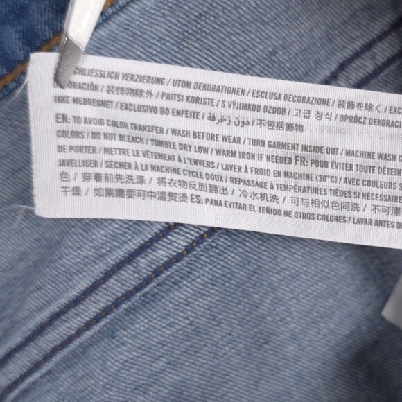 Abercrombie & Fitch Women Ankle Straight Ultra High Rise Curve Love Jeans 33/16s - Picture 15 of 15